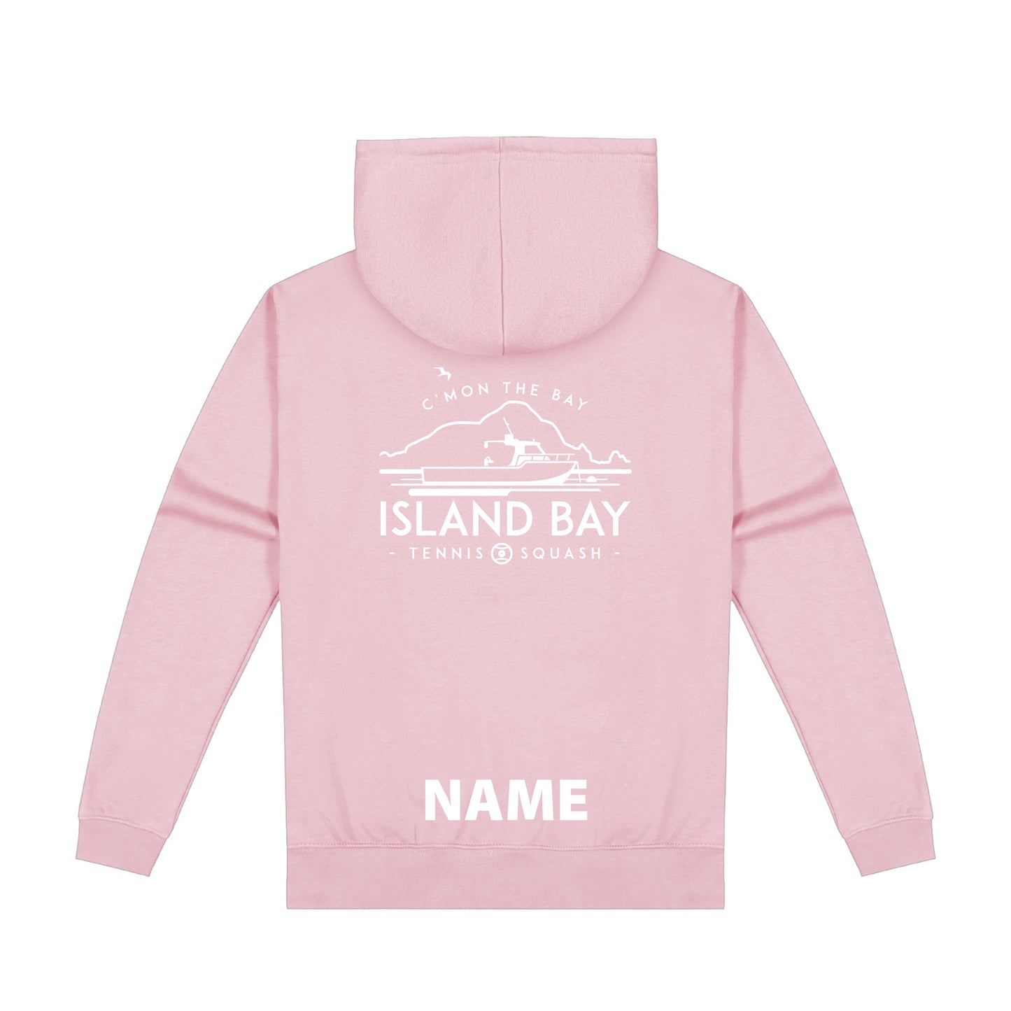 Island Bay Adult Club Hoodie - Pink