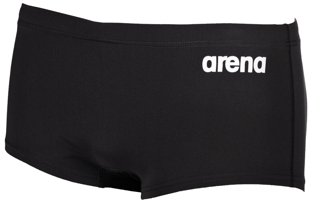 Arena Men's Solid Squared Short Black