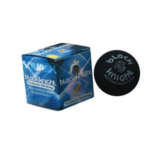Black Knight Tru Bounce Squash Balls Single Dot MyFitnessGear